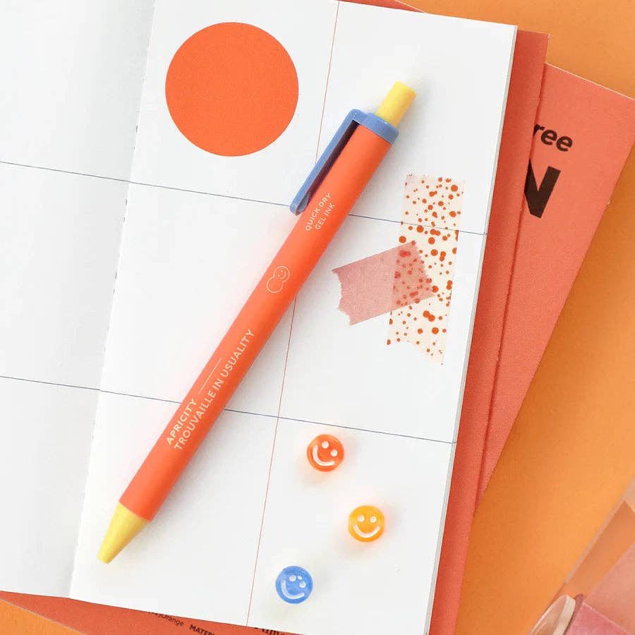 Iconic Bubbly Gel Pen: Indi blue