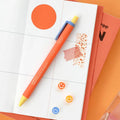 Iconic Bubbly Gel Pen: Tangerine