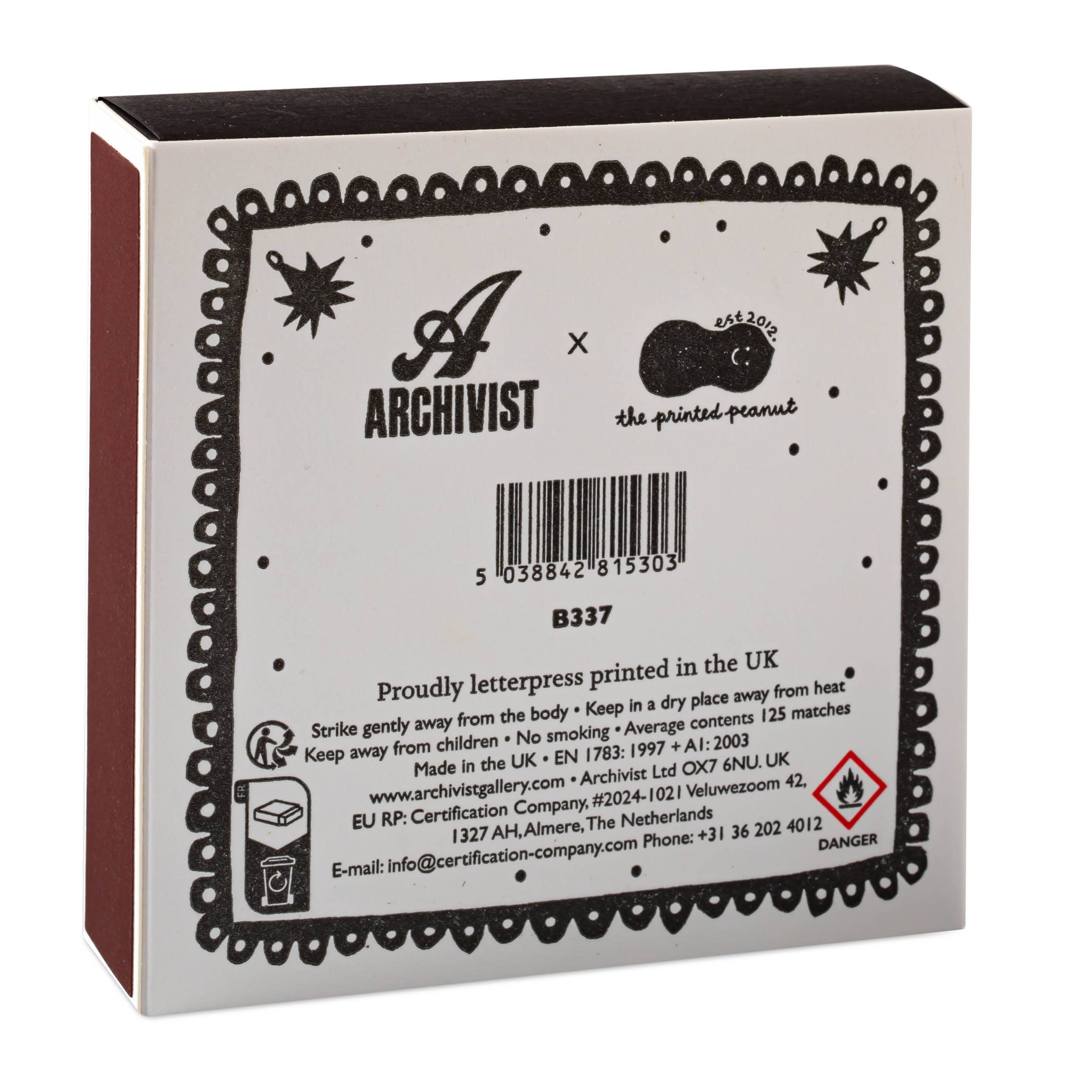 Black Miracle | Square - Safety Matches