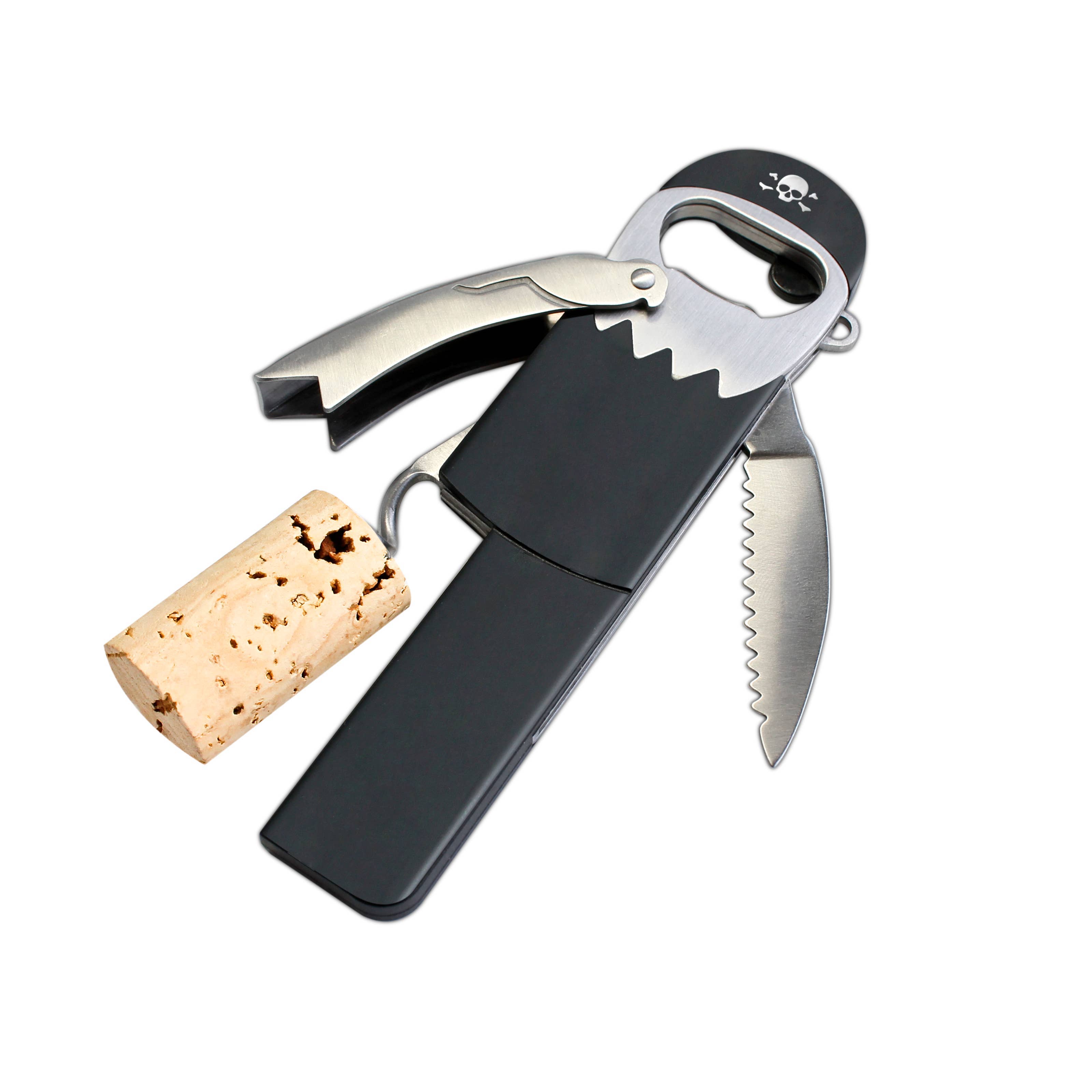 Pirate Bottle Opener (Legless Corkscrew)