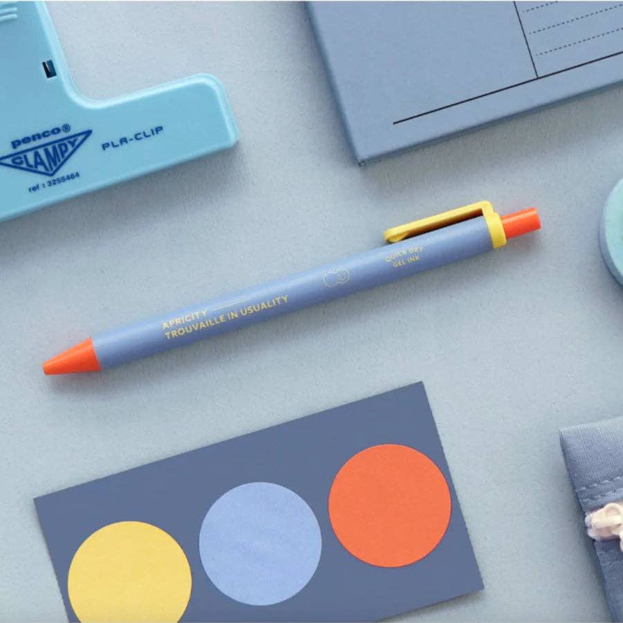 Iconic Bubbly Gel Pen: Tangerine