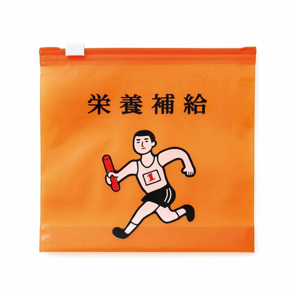 Hightide New Retro Zipper Bag M (Pack of 6): Orange (Nutrition)