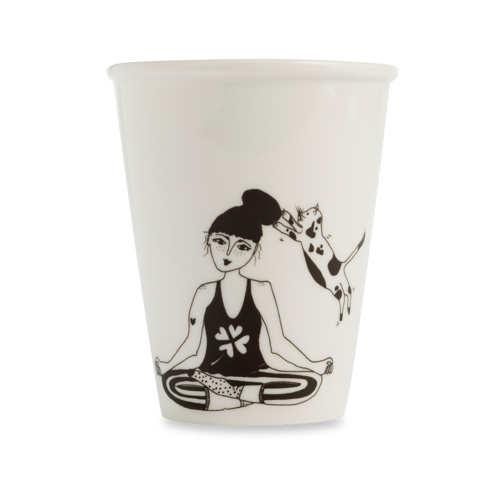 Cup zen with cats