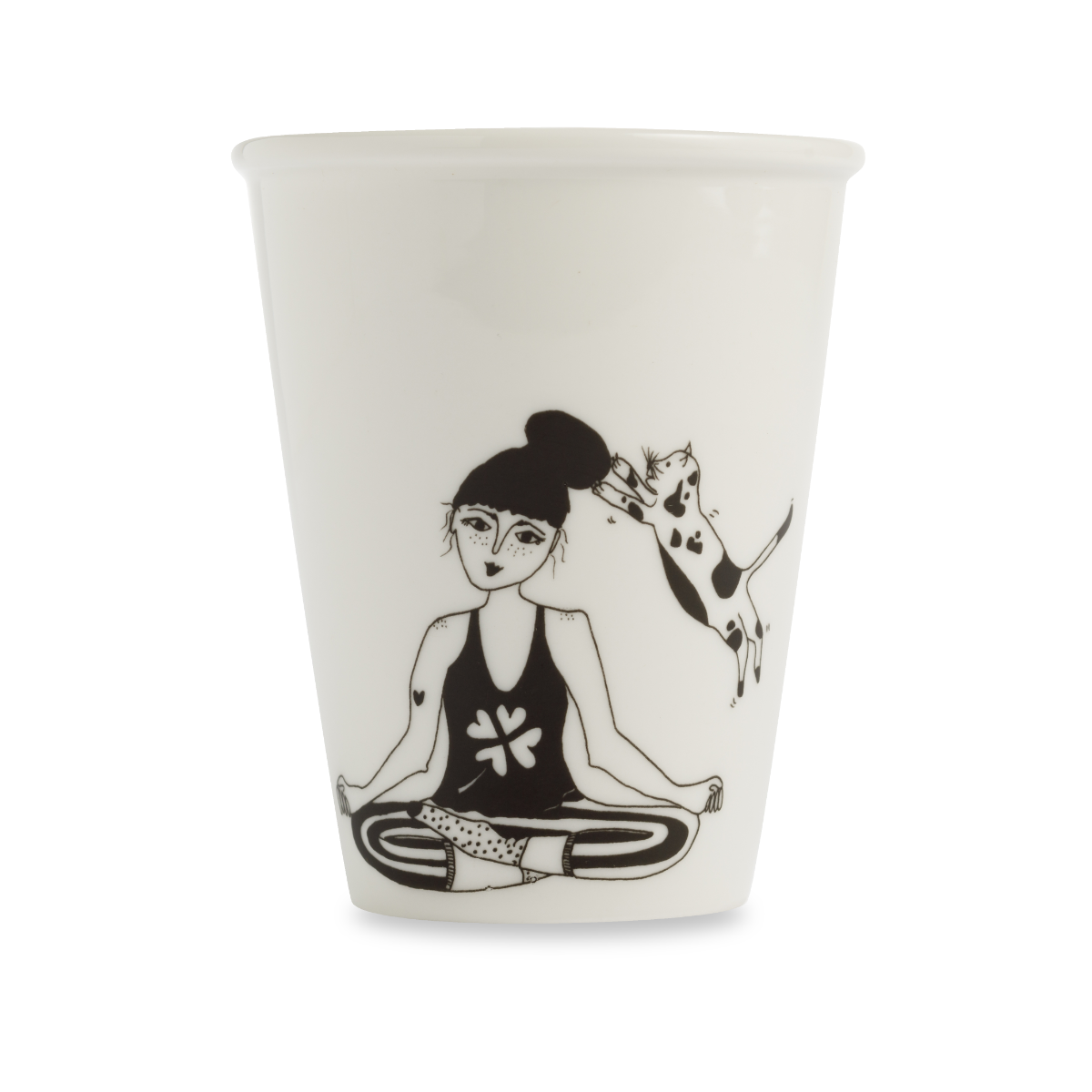 Cup zen with cats