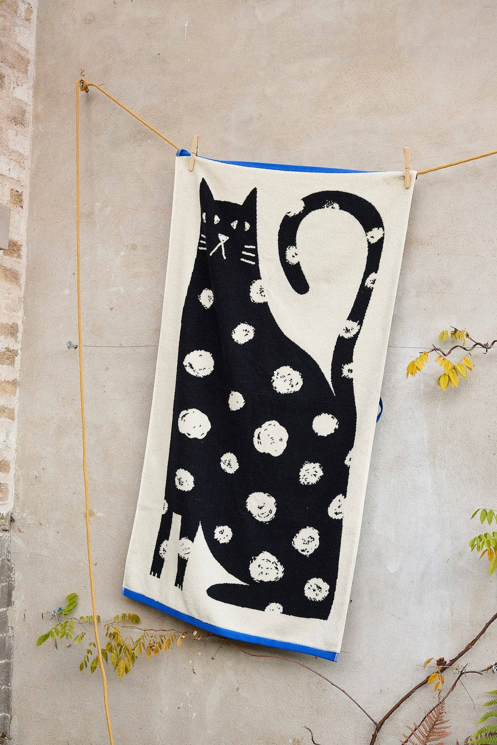 Lazy Cat Bath Towel