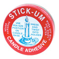 Fox Run Stick-Um Candle Adhesive, 0.5-Ounce, Display of 12