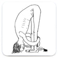 Sale Funny Gift David Shrigley Coaster - Hello Ant