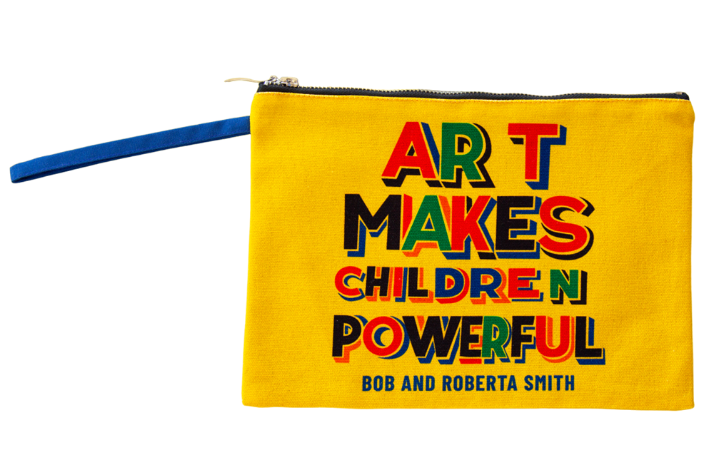 Art Makes Children Powerful Pouch x Bob and Roberta Smith: Single Item