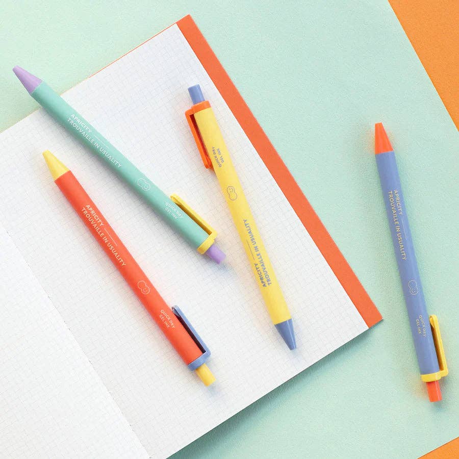 Iconic Bubbly Gel Pen: Indi blue