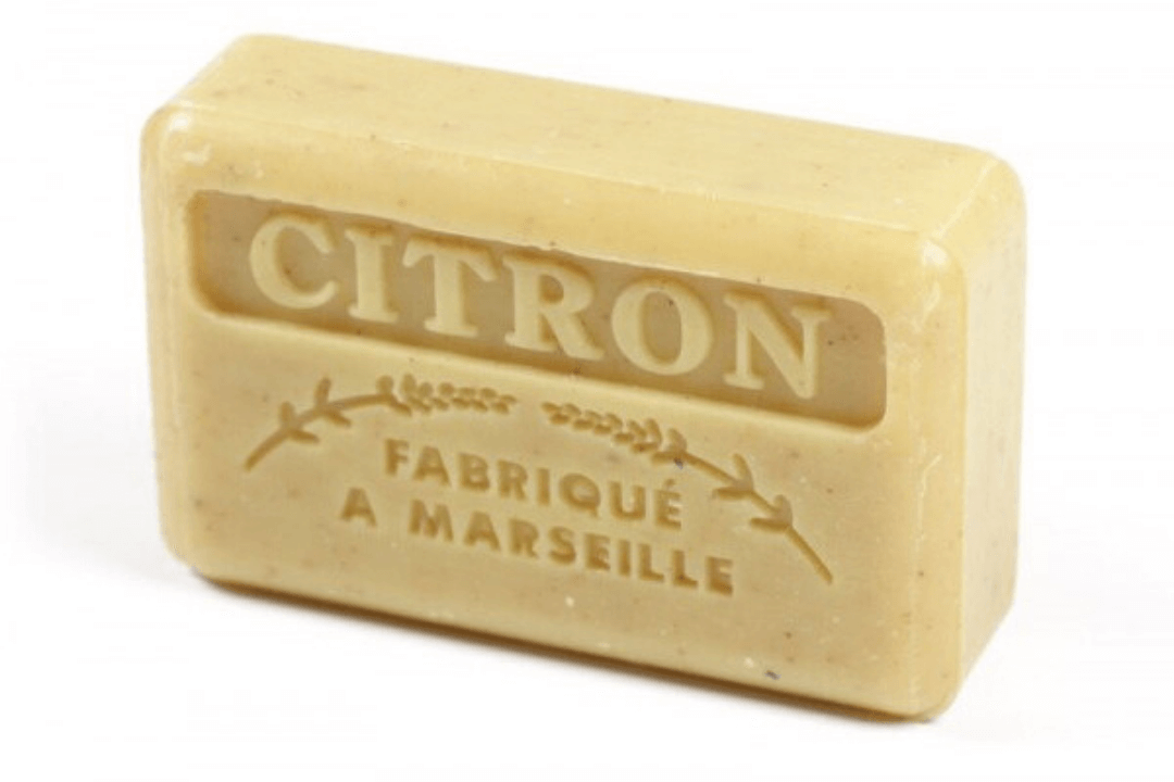 125g French Soap with Crushed Lemon