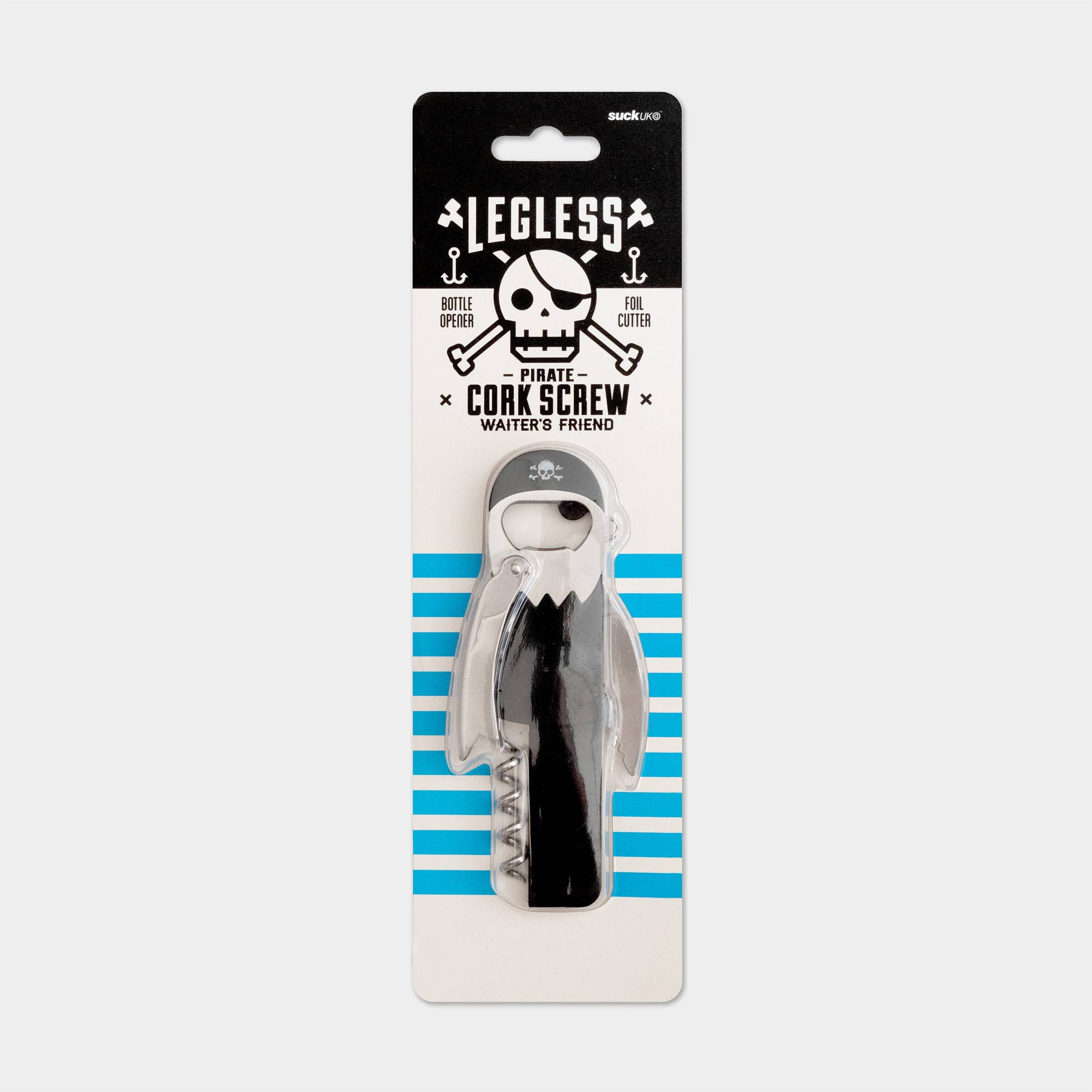 Pirate Bottle Opener (Legless Corkscrew)