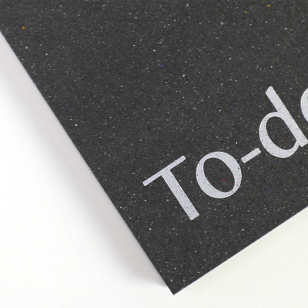 Paperian Lists To Live By [To-Do List Notebook]: Black