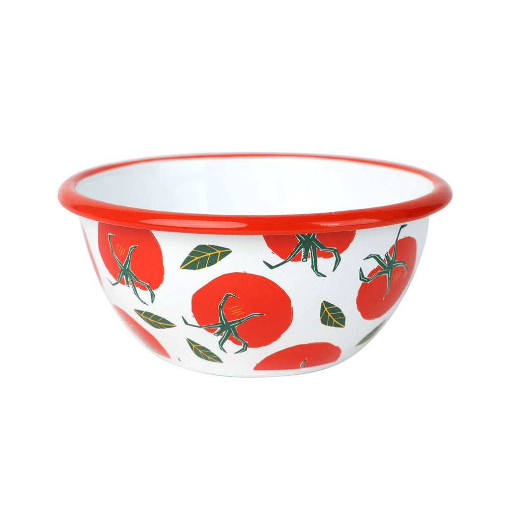 Tomato Red Enamel Bowl - 12cm | Summer Gifts |