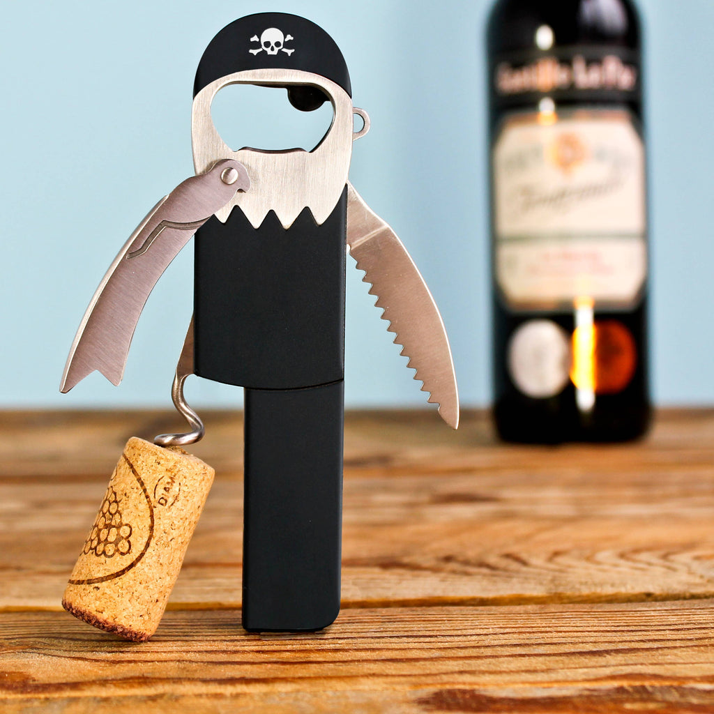 Pirate Bottle Opener (Legless Corkscrew)