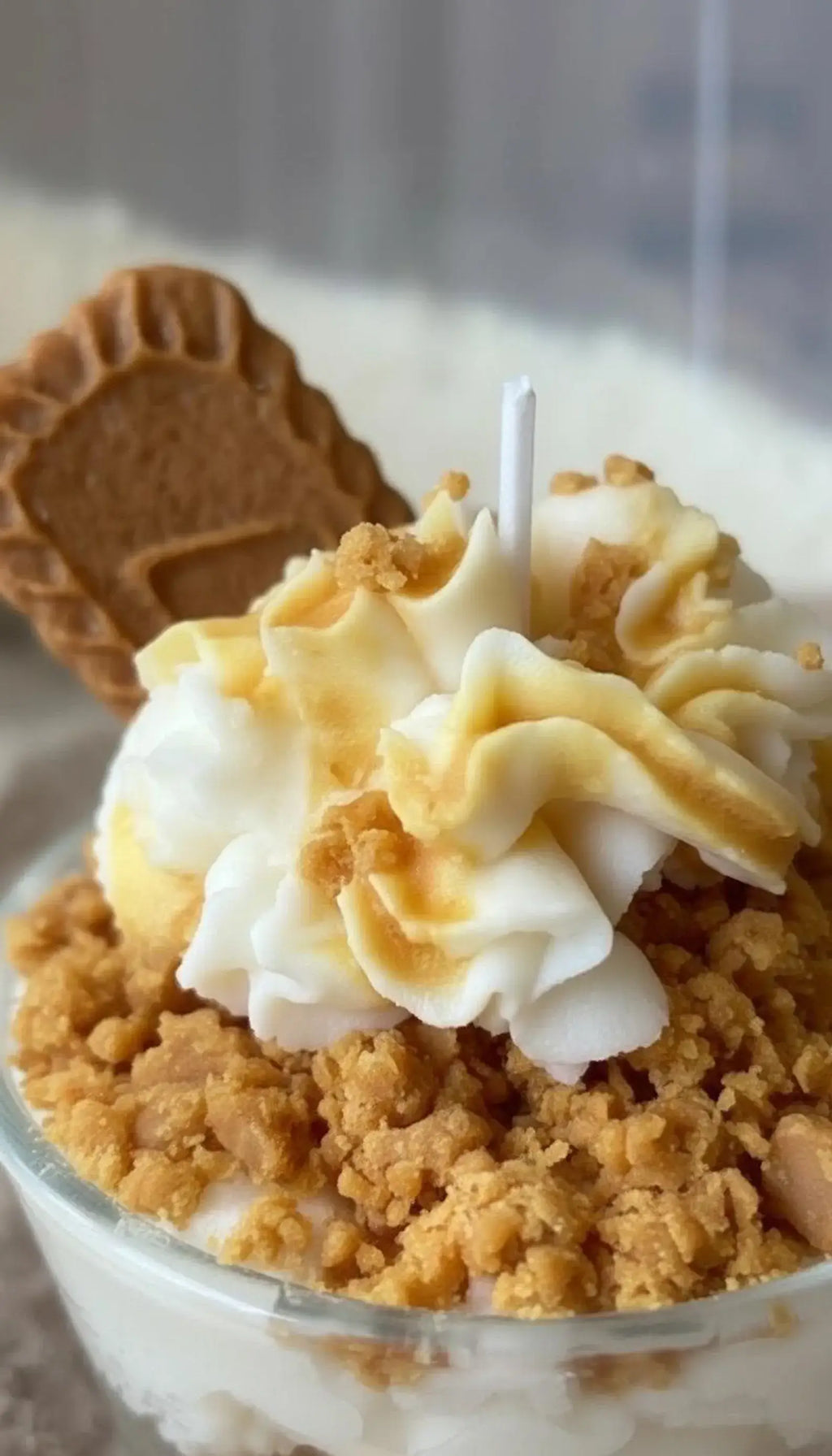 Cookie dessert candle, cookie scent, home decor, gift: Small