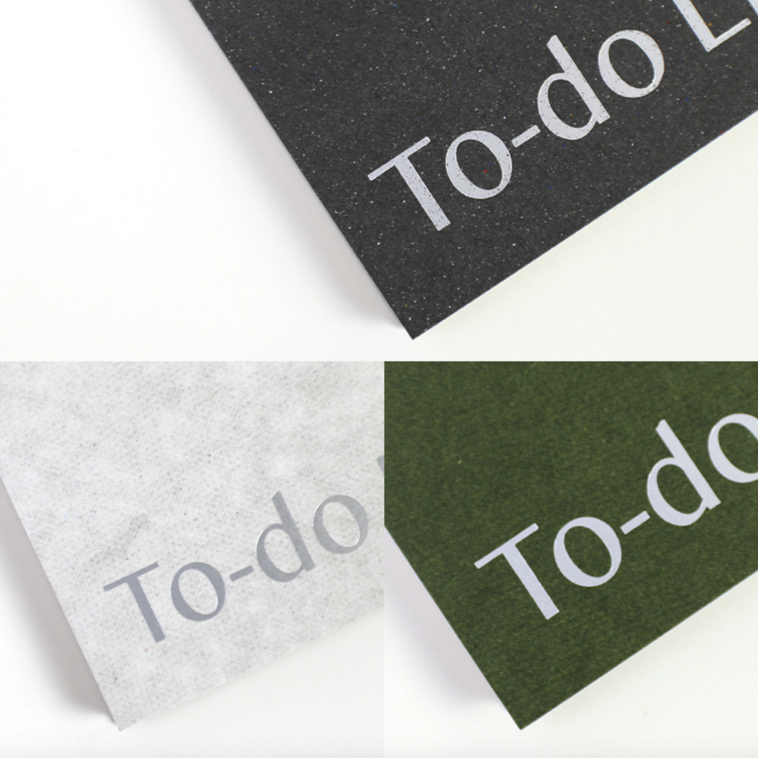 Paperian Lists To Live By [To-Do List Notebook]: Black