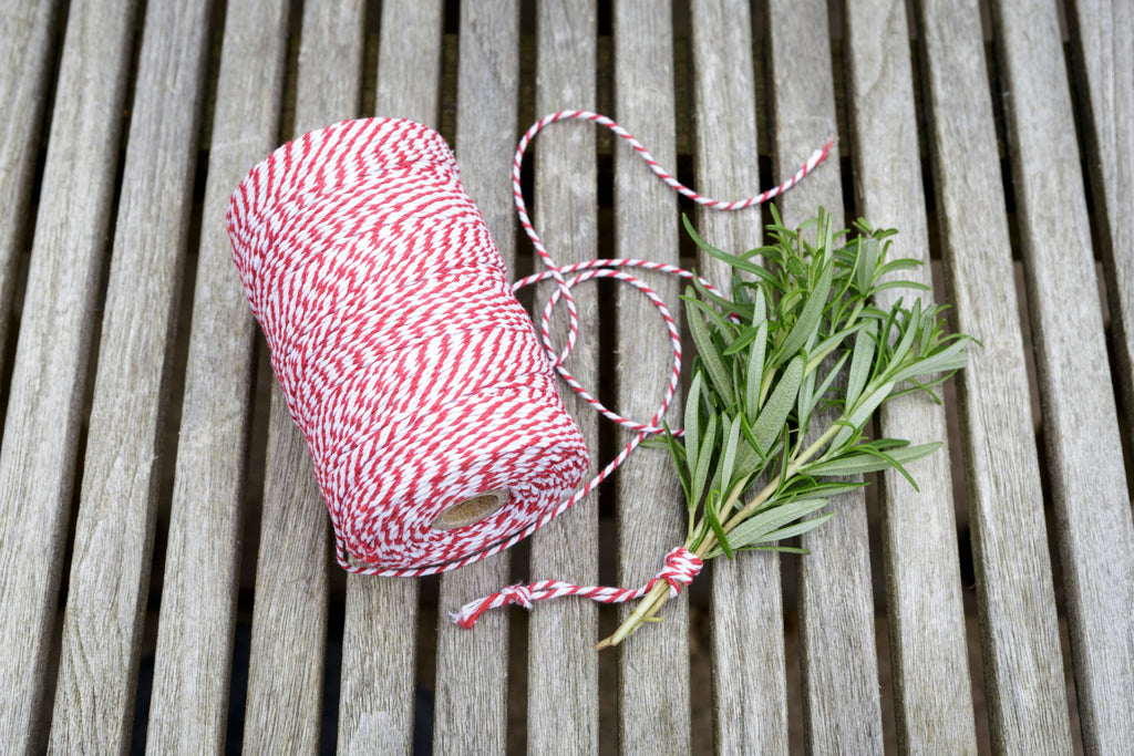 Sophie Conran - 200m Cherry Red Striped Twine