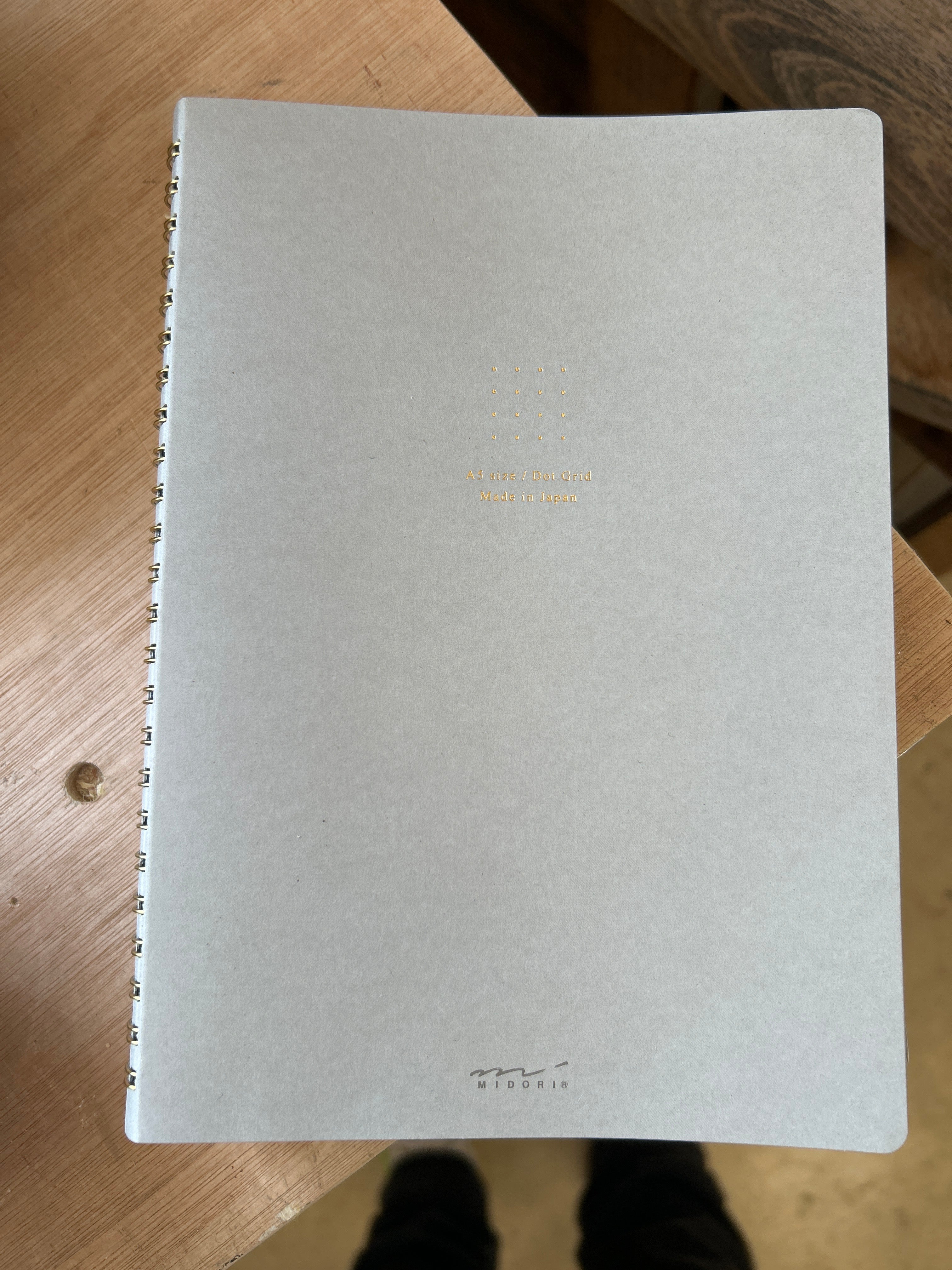 Midori Ring Notebook Dot Grid