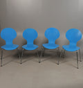 MATCHED SET OF FOUR DINING CHAIRS