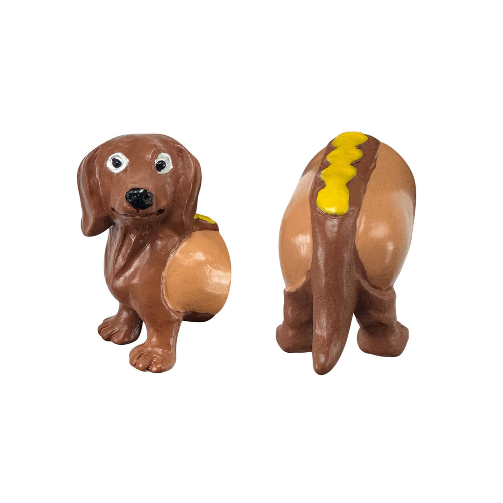 Outset Set of 8 Daschund Corn Holder, 1” x 2.5” x 1”