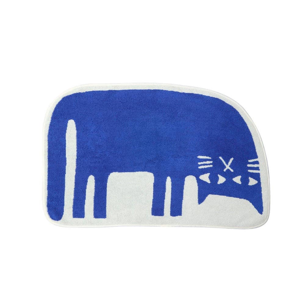 Lazy Cat Bath Mat