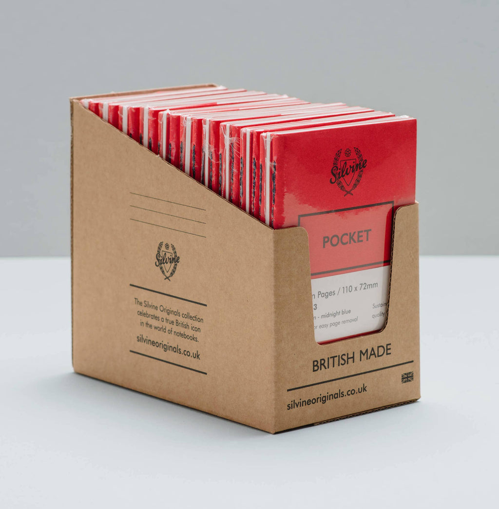 POCKET Notebook - Pack of 3