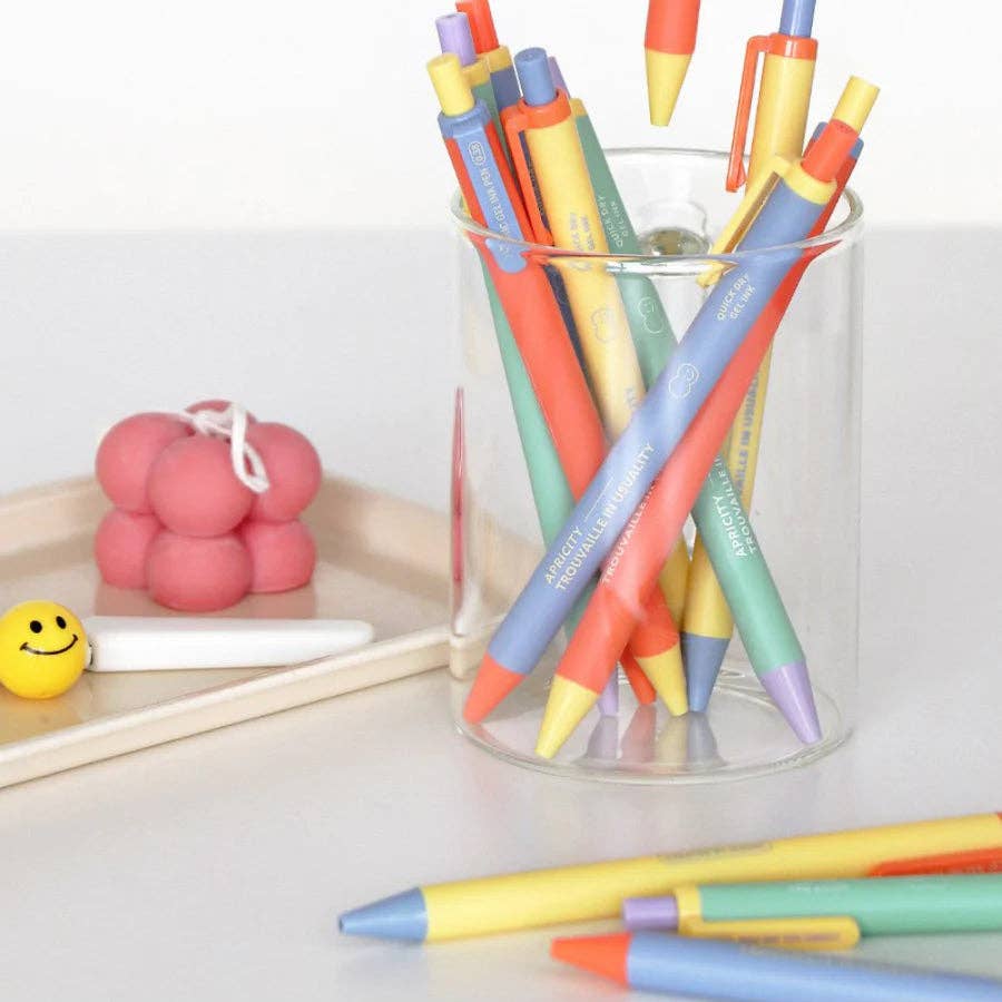 Iconic Bubbly Gel Pen: Indi blue