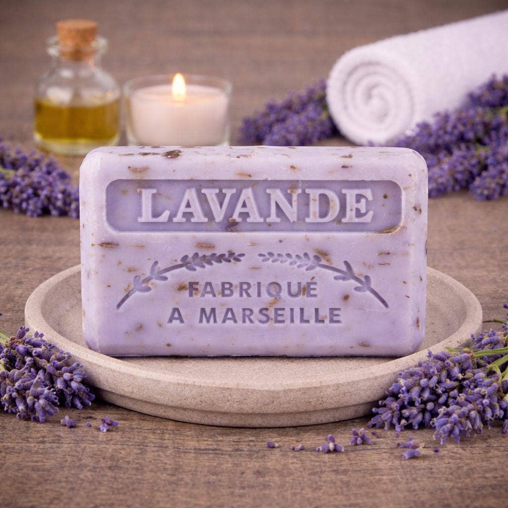 125g Lavender Flowers Wholesale French Soap