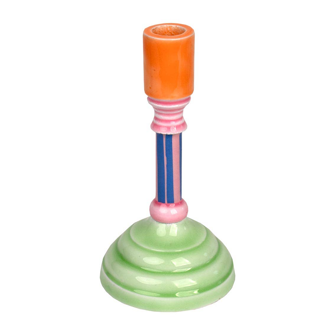 Enamel Candle Holder - 18cm | Summer Home Decor Gifts |