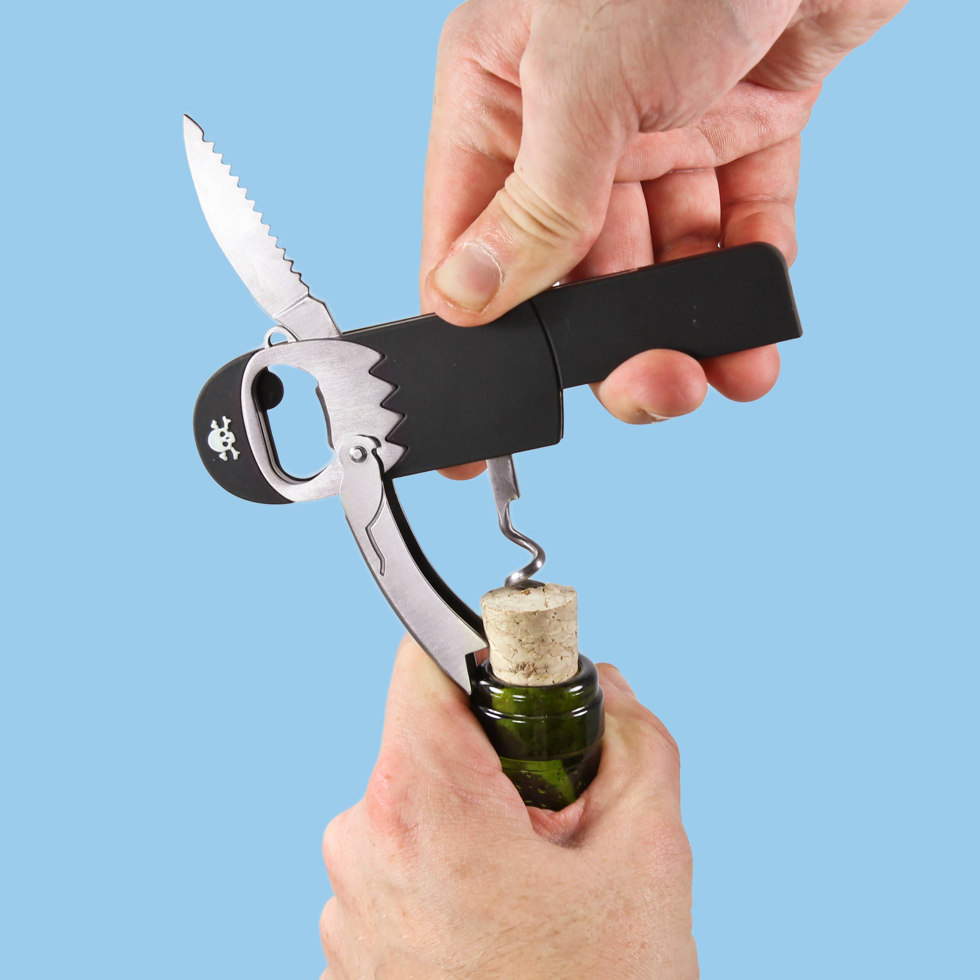Pirate Bottle Opener (Legless Corkscrew)