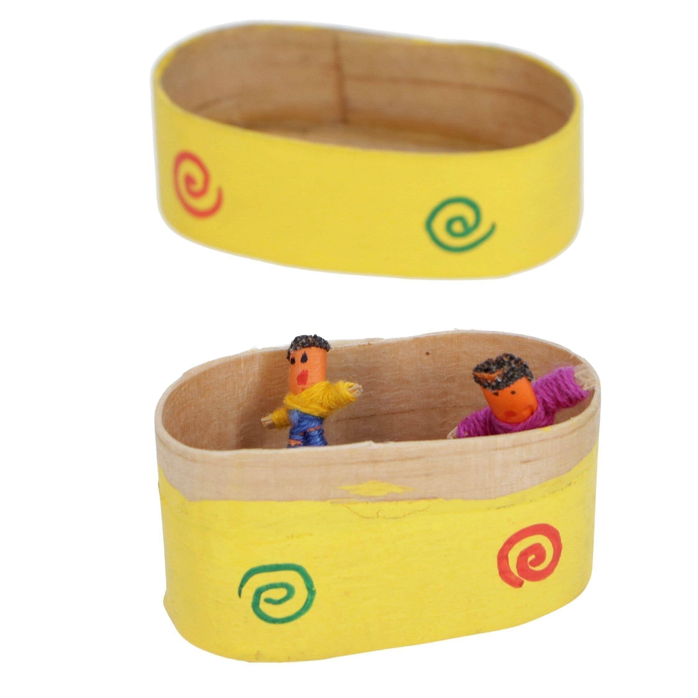 Worry Dolls - 6 Mini Worry People In A Box
