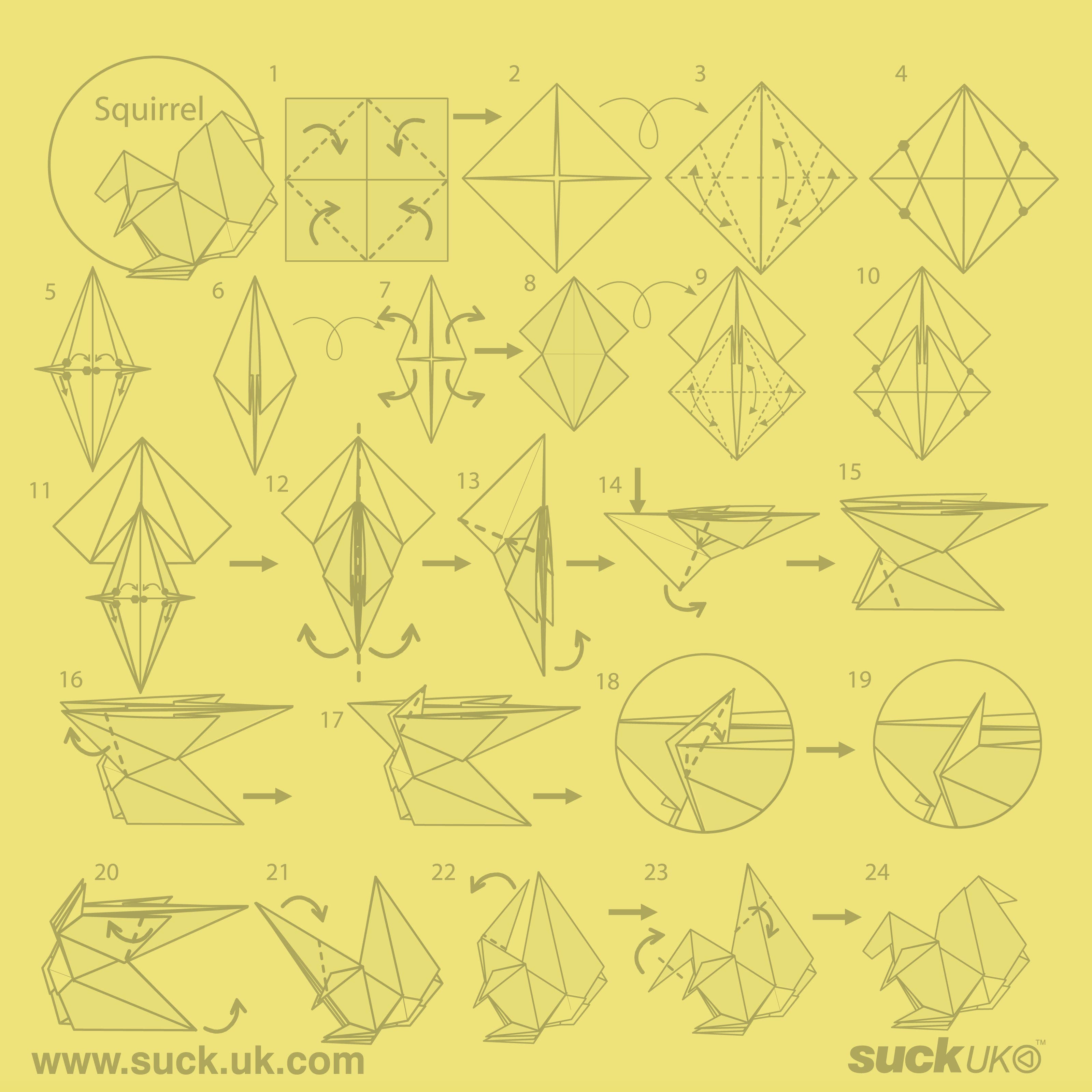 Origami Sticky Note