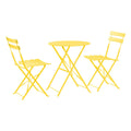 2 Seater Sussex Bistro Set - Round: Yellow