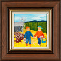 Beda Ronnberg Swedish Oil Painting