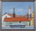 Swedish 20th Century School oil painting