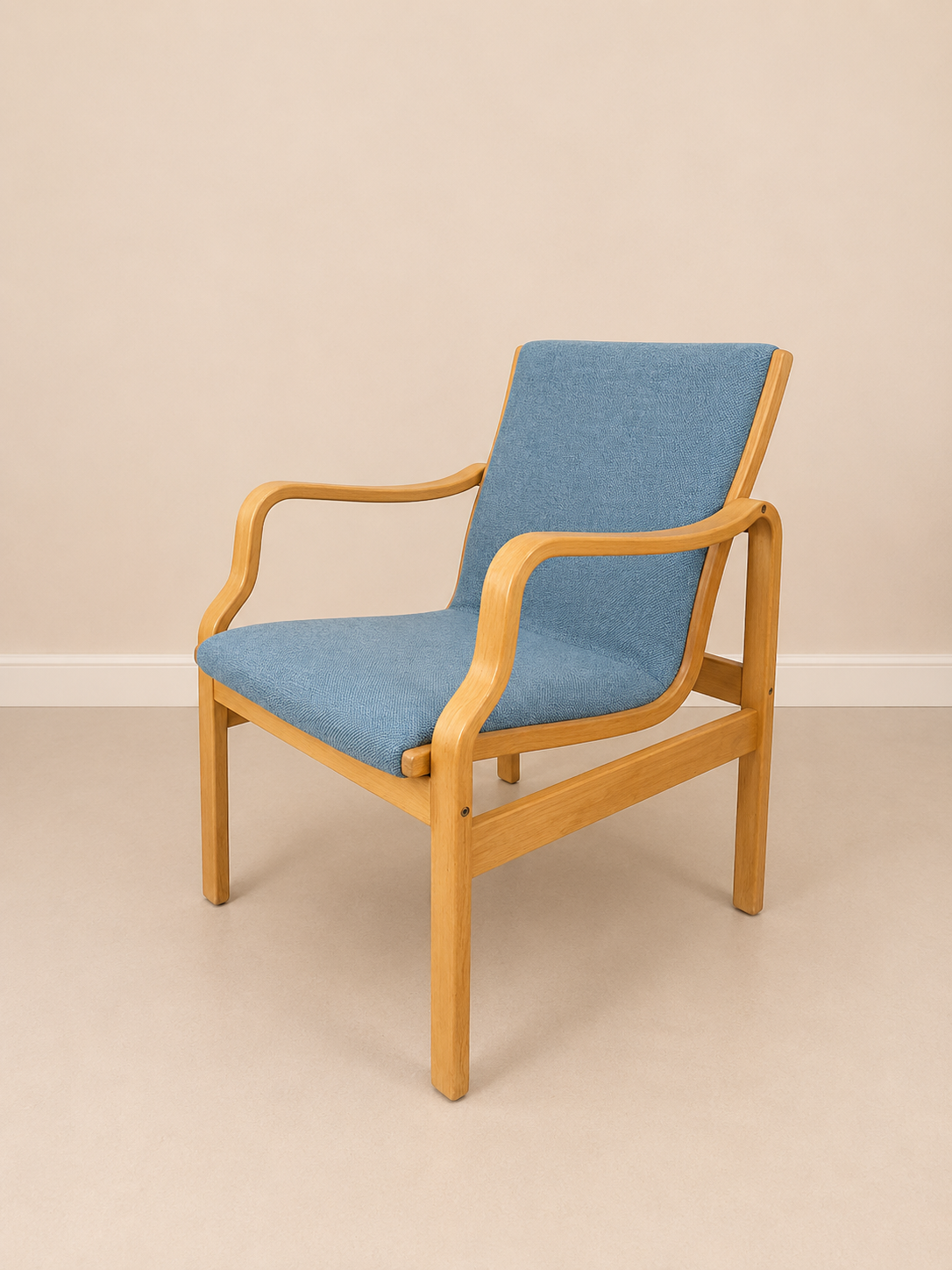 Bentwood Armchair Danish 1970 Retro Farstrup