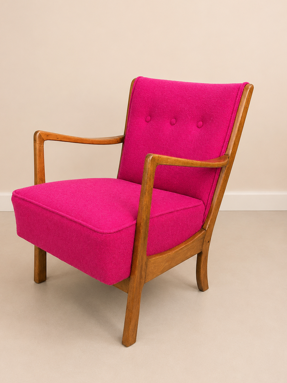 Mid Century Lounge Chair 1950s Swedish