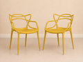 PHILIPPE STARCK & EUGENI QUITLLET FOR KARTELL. A PAIR OF MASTERS CHAIRS